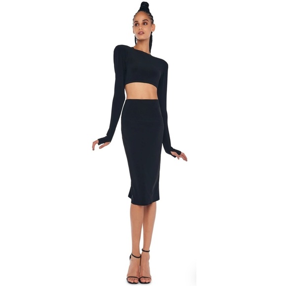 Normal Kamali Straight Knee Length Skirt - Picture 11 of 12